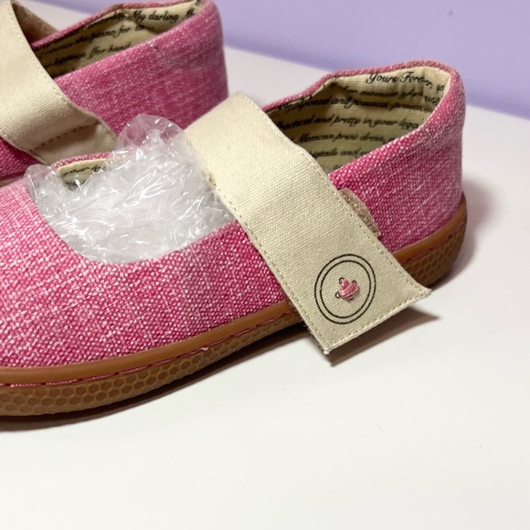 Livie and Luca Pink canvas Mary janes size 1 - Picture 2 of 7